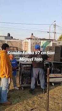El sonido Fania 97 se presenta en San Miguel Toto 💯 #sonidofania97