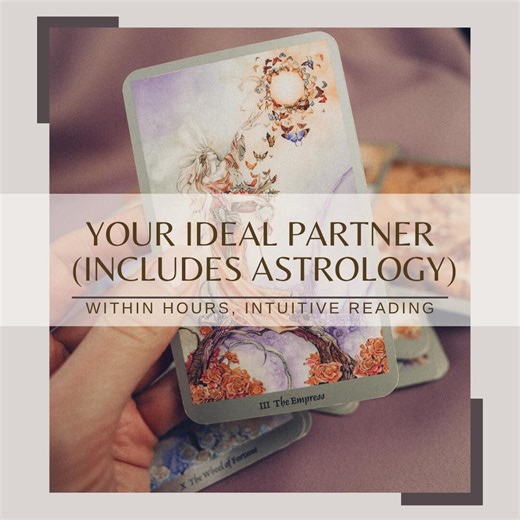 Your Ideal Partner Reading | Tarot   Astrology | Who is Your Perfect Match | Love and Compatibility Insight | Birth Chart   Tarot PDF - Etsy