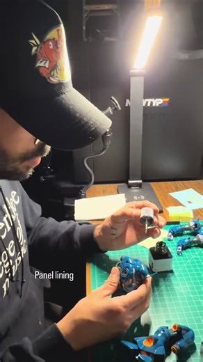 Panel Lining the Kampfer with Tamiya Products
