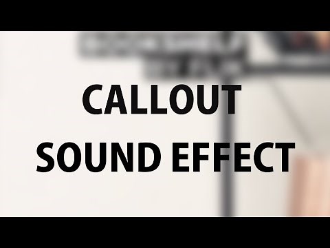 Callout Sound Effect