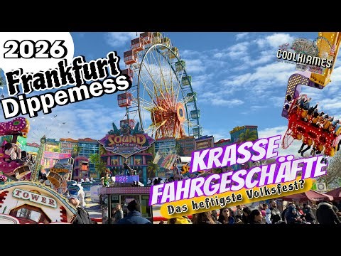 Frankfurt Dippemess 2026 | Ein Fahrgefühl, das nur Alpina Bahn und Sound Machine entfesseln