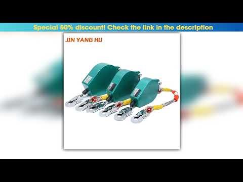 Self Retracting Lifeline 661lbs Fall Arrester Fall Protection Retractable Lanyard Safety Device
