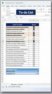 Stop Using Apps! Build a To-Do List in Excel Instead 💻