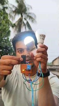 Eye Friendly Healthy lamp 👁️ #diyprojects #diy #health #electronics