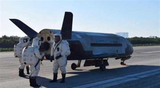 US military space drone returns to Earth after 908 days in orbit