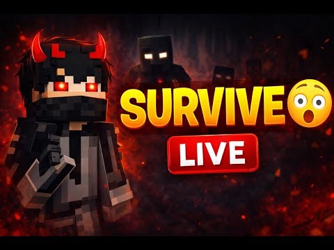 Surviving 100 Days in Minecraft Hardcore LIVE | Impossible Challenge #minecraft #shorts