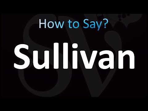How to Pronounce Sullivan (CORRECTLY!)