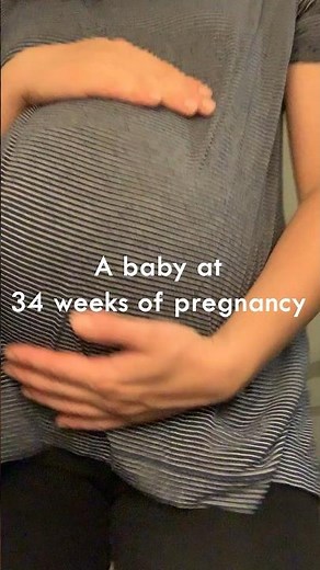 34 weeks pregnant baby size