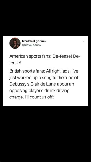 The chant battle ⚽️🏈