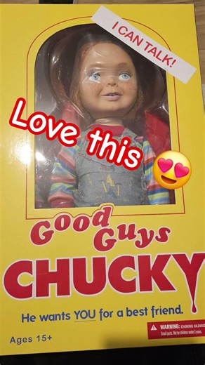 i have this one and chucky i just need chuckys bride now then ill have all 3.... #chucky #childsplay