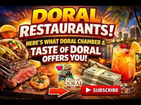 Doral Restaurants - Here's What Doral Chamber & Taste of Doral Offers You