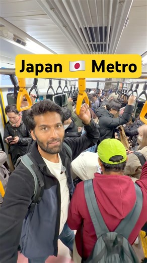 Japan metro experience Whole metro is Quite