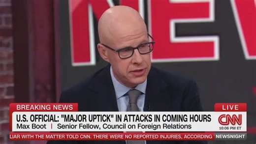 Max Boot on CNN Newsnight Discussing the Iran War