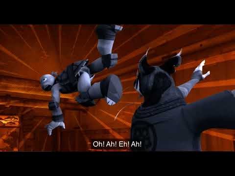 TMNT (2012) You Are Still Grounded + Splinter Slaps The Turtles