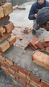 898K views · 5K reactions | Civil Engineering #Ideas #Wall of Bricks #Architect | Master Construction Company | Facebook