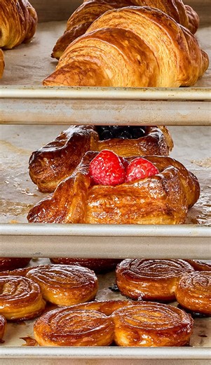 Learn to laminate dough for croissants, Danishes, and other flaky pastries from beloved King Arthur Baking School instructor, Elisabeth Berthasavage in our new On-Demand Class! BakeWith.Us/LaminationIntro | King Arthur Baking Company