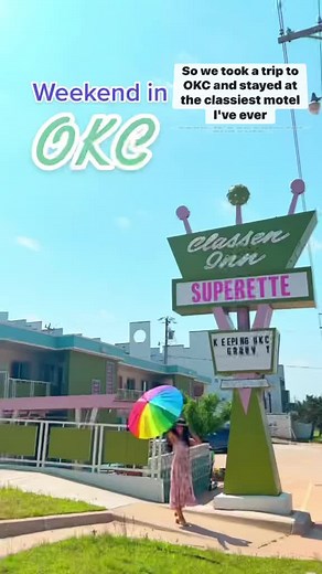 4.1K views · 129 reactions | If you’re headed to Oklahoma City, Oklahoma anytime soon (or are looking for the perfect weekend getaway), this 3-day OKC itinerary is for you! Take an urban whitewater rafting trip, eat pancakes shaped like Oklahoma, or relax with an Old Fashioned at a 7th-story penthouse bar. From delightful restaurants and bars to engaging museums and activities, there are so many fun things to do in beautiful OKC! | My Curly Adventures | Facebook