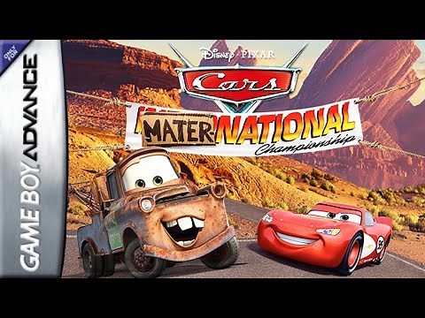 Cars Mater-National Championship Full Gameplay Walkthrough (GBA Longplay)