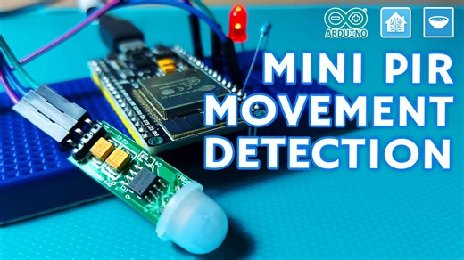 ESP32 Motion Detection with Arduino and ESPHome in Home Assistant