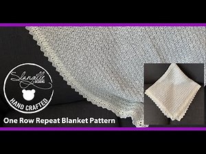 Easy One Row Repeat Blanket