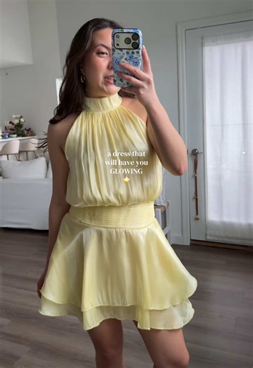 Brilliant Mini Halter Dress for Summer Nights