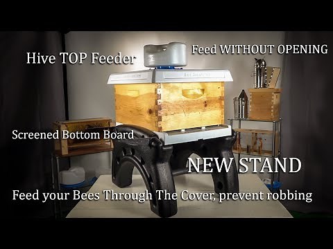 Ultimate Bee Hive Top Feeder, Stand, Robbing Screen, Bottom Board Pest Management