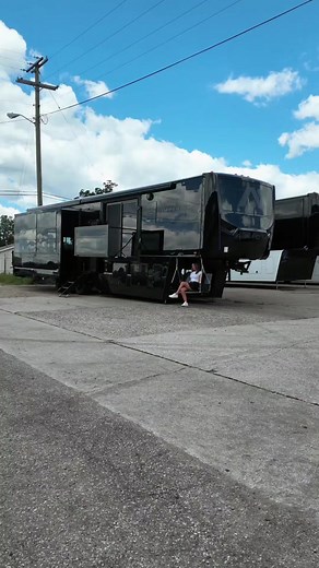MIDNIGHT BEAST! Axiom Imperium i3800RPMS #luxury #rvlife #reels #fyp @Axiom RV