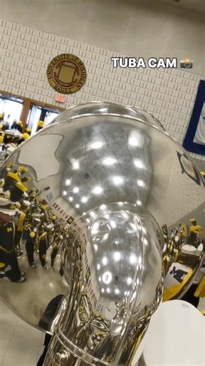 88K views · 2.2K reactions | POV: you're on the bell of a tuba during Revelli Exit #tuba #umichband #goblue | The University of Michigan Marching Band | Facebook