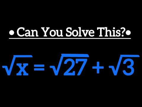 Can you solve this popular entry exam?
