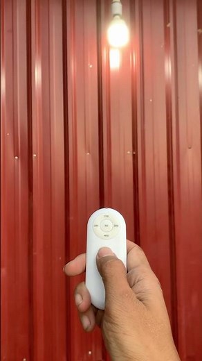 Simple remote, powerful light. #khuntv #creativesurvival #tip