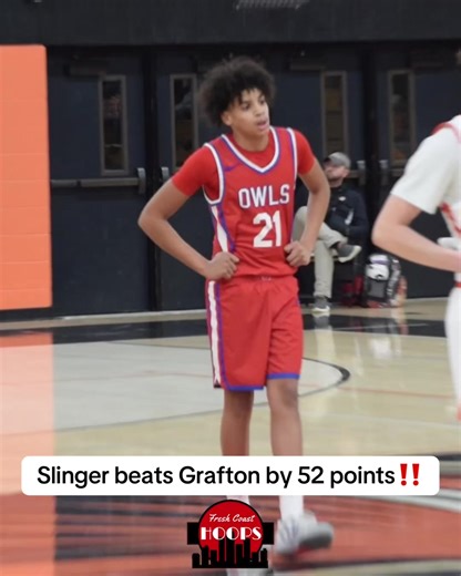 Slinger Dominates Grafton in High School Basketball