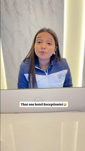 Hotel Receptionist 😅 #Shorts #viral #comedy