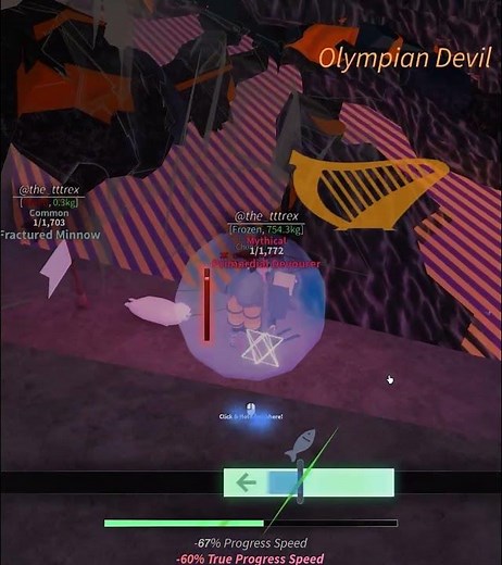 Day 8 catching every mutation Olympian Devil, Phantom #fisch #roblox #funny #memes #verity #shorts