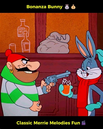 Bonanza Bunny 🐰💰 Bugs Bunny’s Gold Rush Gamble! Merrie Melodies Western Classic | All About Cartoon