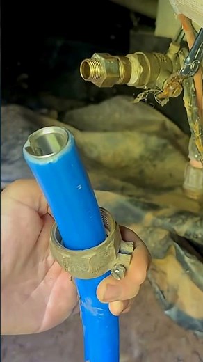 How to Connect Water Line #plumbing #diy #home
