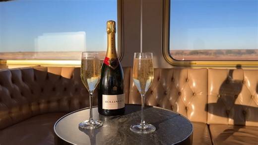 How the Ghan turns a train ride across Australia into a luxury experience