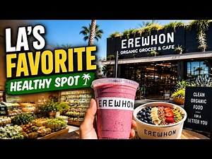 Inside Erewhon 🌴 | LA’s Famous Organic Grocery Store | Venice Blvd POV | 4K