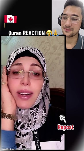 Jennifer Grout's Emotional Quran Recitation Reaction