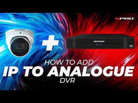 SPRO CCTV - Connect IP Camera to Analogue DVR (2026)
