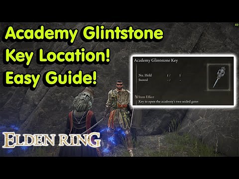 Elden Ring - Academy Glintstone Key Location! Easy Guide!