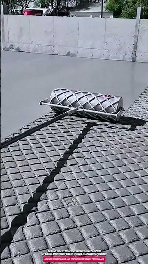 Concrete Texture Roller Tool for Decorative Cement Pattern 40cm