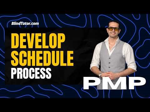 PMP Tutorial | Develop Schedule Process