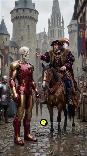 Iron Man contro il mondo medievale#viralvideo #trending #shorts