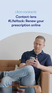Tired of the hassle and wait times at your doctor's office? Renew your contact lens prescription online in just a few clicks! | 1-800 Contacts