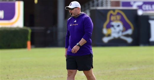 Everything Blake Harrell said after ECU’s first spring scrimmage