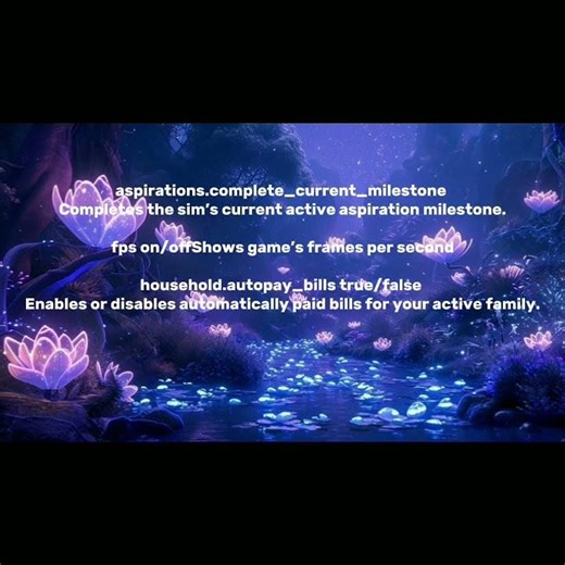 Sims 4 cheats and more