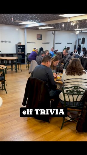 11 reactions | elf (the movie) trivia is happening right now! #trivia #trivianight #TriviaThursday #triviamafia | The Curious Crow Company | Facebook