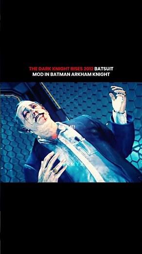 The Dark Knight Rises 2012 Batsuit Mod in Batman Arkham Knight #batman #gaming