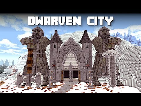 Dwarven Gates | A Minecraft Timelapse | Building Brazenthrone