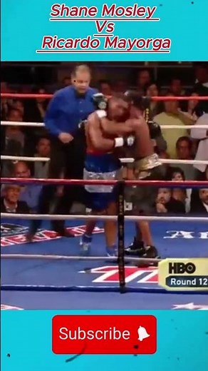 Shane Mosley VS Ricardo Mayorga